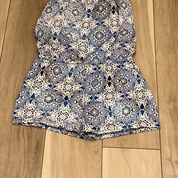 EUC TCP The Children’s Place One Piece Boho Romper Jumper Teen Tween Size 14 - Picture 2 of 6